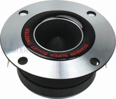 Super tweeter con cupola in alluminio per audio da 1/1,2/1,35/1,5/1,75/2/2,85/2,9/4 pollici con membrana in fenolo/titanio